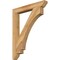 Ekena Millwork Imperial Slat Rough Sawn Bracket, Western Red Cedar, 4"W x 32"D x 40"H BKT04X32X40IMP06RWR - alternate 1